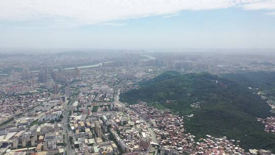 泉州鲤城区南环路车流航拍泉州大景晋江市区