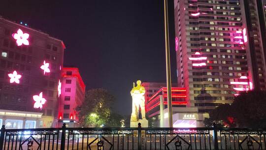 海珠广场解放军雕像_8K