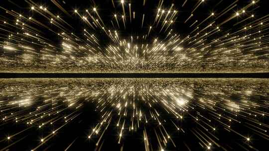 HD高清震撼粒子晚会舞台LED循环动态背景023