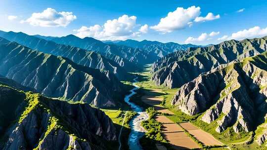 贺兰山壮丽山河延时摄影合集4K