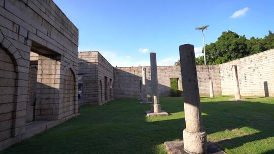 泉州清净寺建筑内部细节特写实拍伊斯兰教