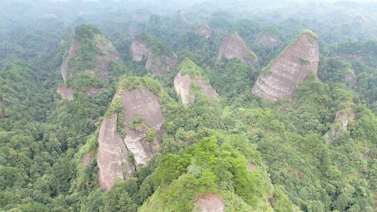 湖南怀化通道万佛山4A景区航拍