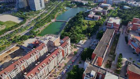 航拍泉州师范学院