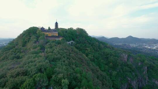 苏州灵岩寺航拍