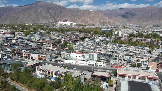 拉萨航拍