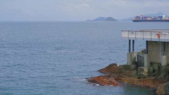 广东深圳盐田栈道滨海海洋风光