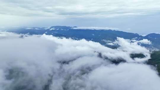 巫峡云海视频素材模板下载