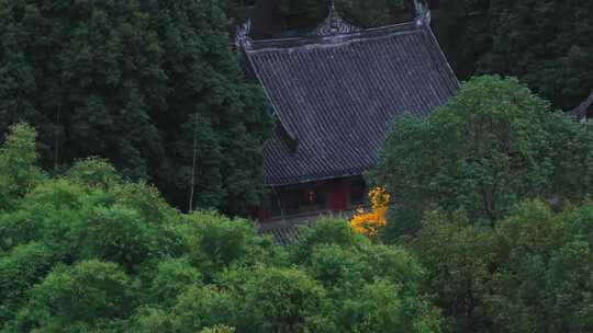 航拍古建筑景观风光