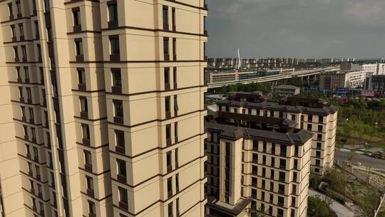 扬州城市发展楼盘「航拍分镜9」20220809