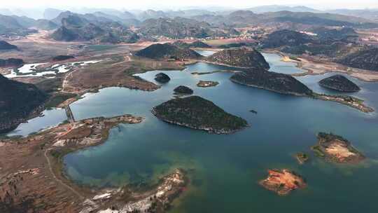 云南海峰湿地公园航拍