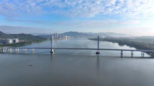 富阳大桥 富阳城市风景