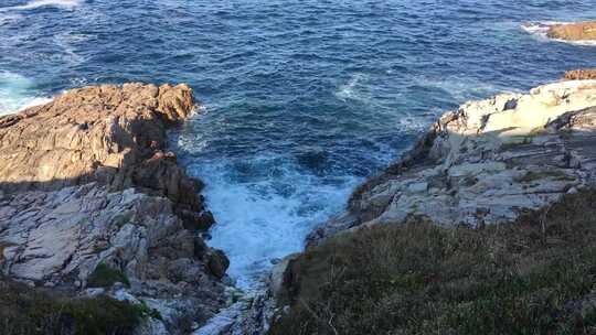 从上面的水流视频