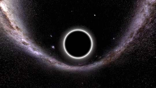 极端黑洞引力透镜无缝环2
