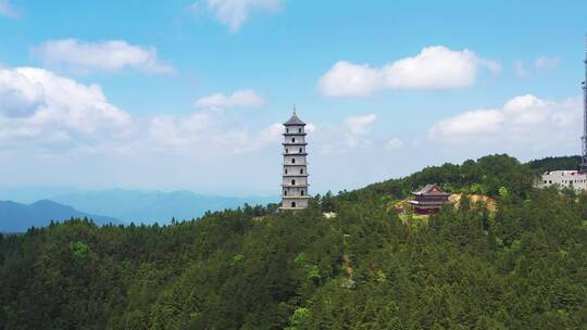 宜春明月山明月禅寺白塔