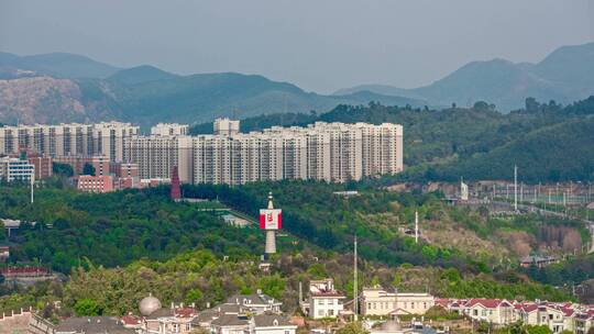 【正版素材】云南玉溪大景-玉溪红塔山