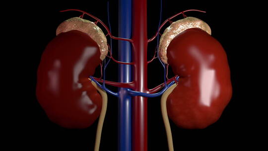 肾脏3D动画器官模型