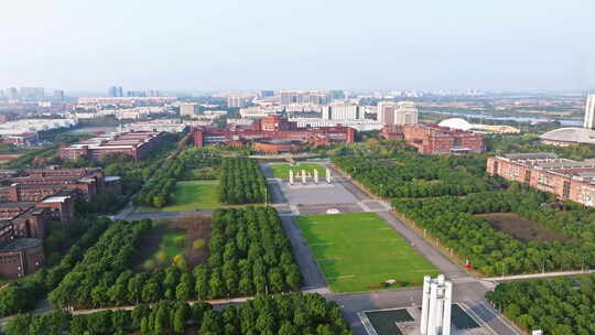 江西师范大学瑶湖校区航拍