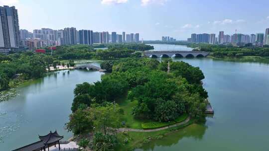 4K清远市飞来湖12