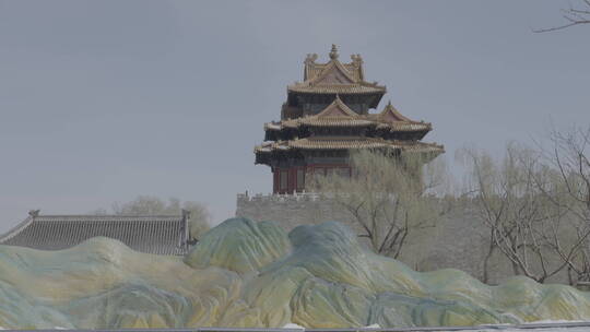 北京雪景 北京下雪