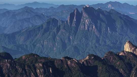 航拍江西上饶三清山