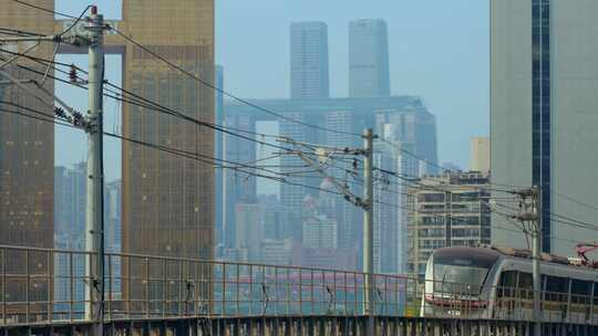 重庆城市风光轨道交通
