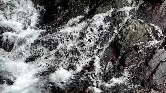 高山流水 溪水溪流 高清升格水流