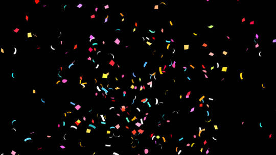 彩带 礼花 彩色纸带 纸屑 气氛喷纸 节日