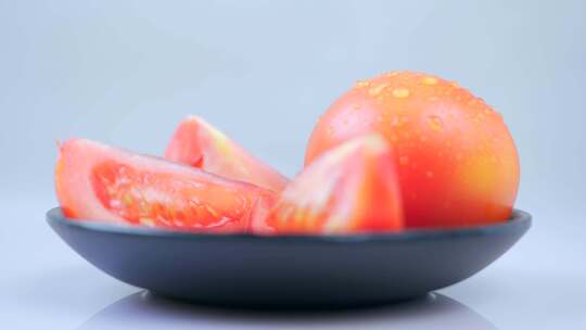 西红柿番茄果蔬水果视频素材模板下载