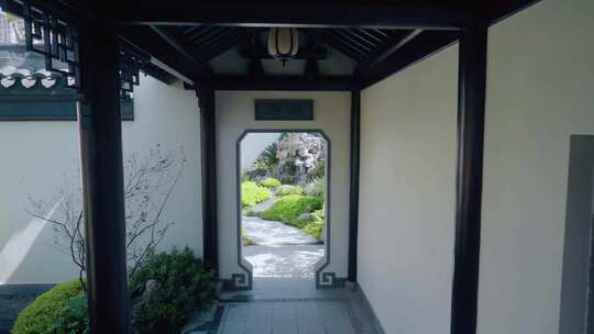 地产古典建筑宁静思考意境生活禅意中式