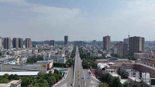 四川德阳建设德阳大景航拍