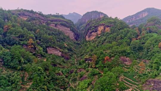 福建南平武夷山航拍