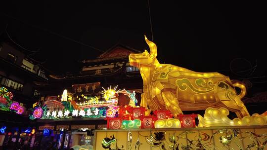 上海豫园城隍庙夜市实拍