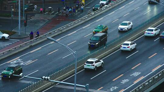 城市道路车流