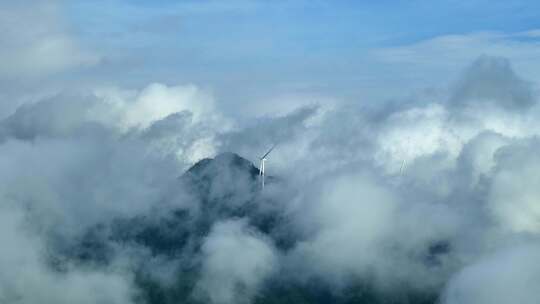 高空高山云雾云海