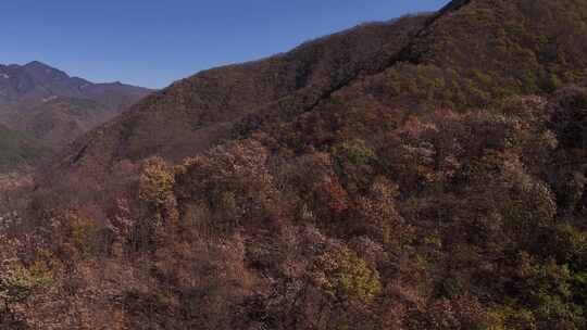 秦岭秋季风景