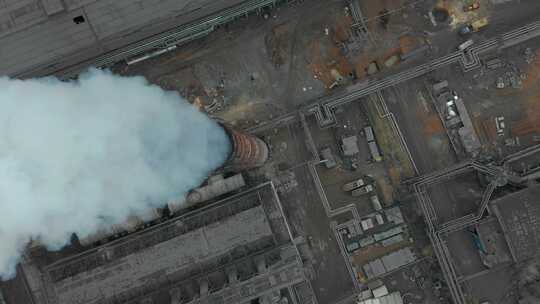 工业烟囱对大气的排放