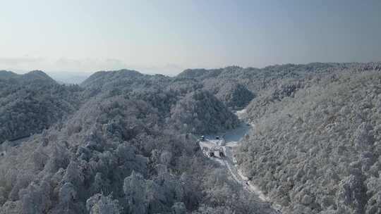 汉江源景区雪景宣传片