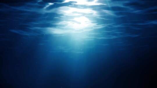 水下海底光线