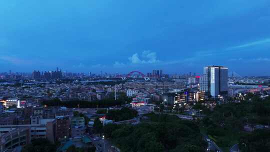 广州番禺洛溪 沙溪 厦滘夜景