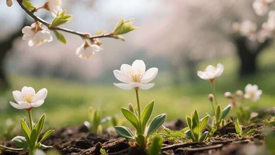 春季开始，万物复苏