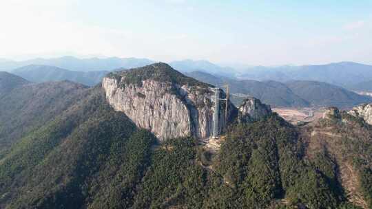 浙江宁波象山灵岩山航拍