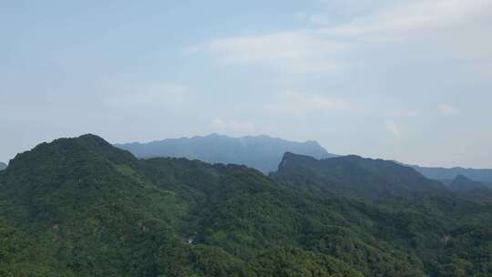 都江堰、青城山附近山脉天空