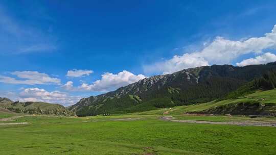 新疆博乐天山大峡谷自然风景