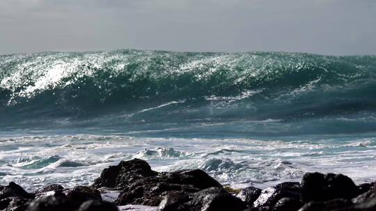 海浪海波浪海岸海洋
