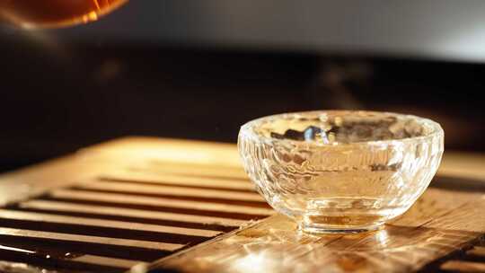 茶道中式茶叶品茶文化视频素材模板下载