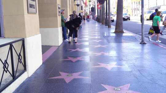 好莱坞星光大道Hollywood Walk of Fame