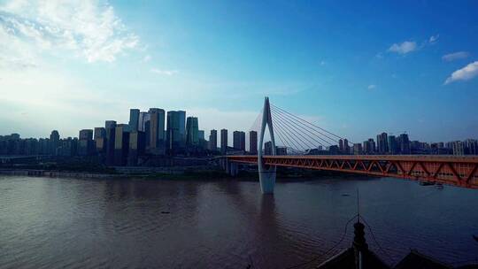 重庆东水门大桥延时摄影