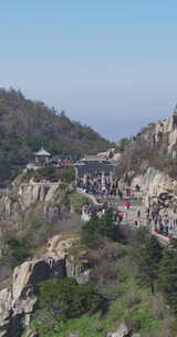 泰安泰山山顶风景