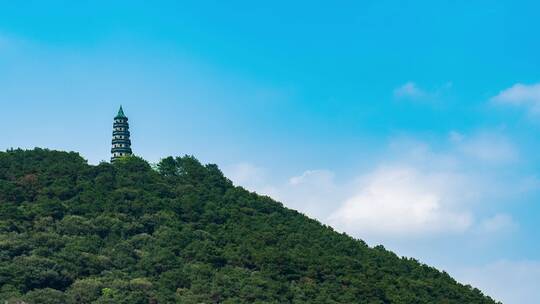 南宁青秀山龙象塔邕江风景