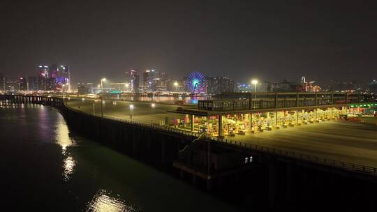 深圳欢乐港湾摩天轮夜景